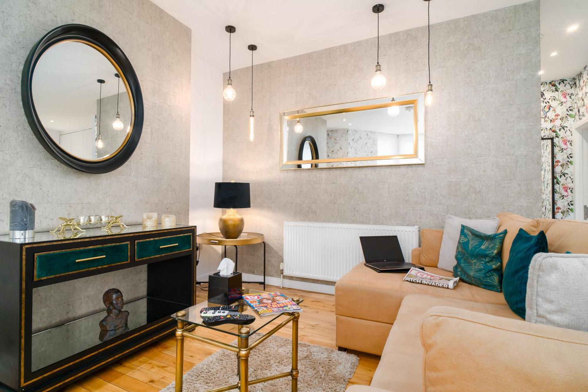 Oakfield Premier Apartments - Fast Wifi - 5 Mins City Centre カーディフ 部屋 写真