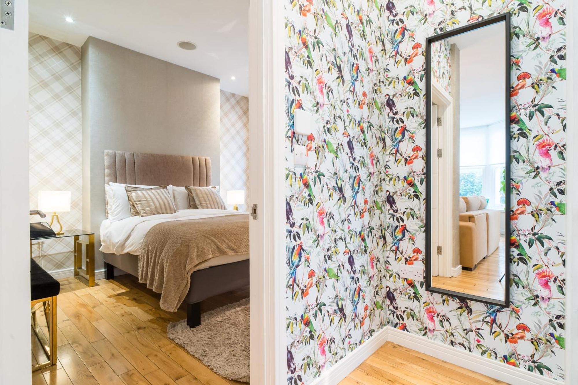 Oakfield Premier Apartments - Fast Wifi - 5 Mins City Centre カーディフ 部屋 写真