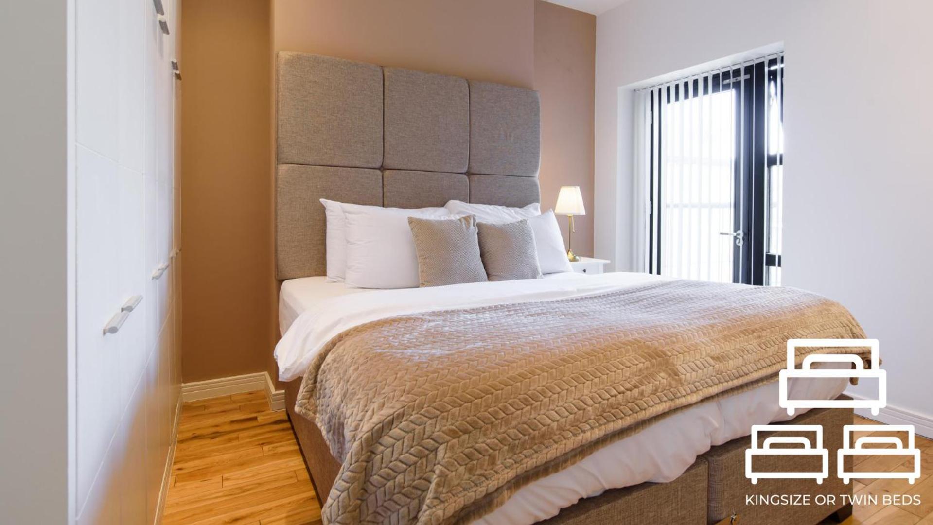 Oakfield Premier Apartments - Fast Wifi - 5 Mins City Centre カーディフ 部屋 写真